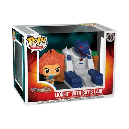 Lion-O w/ Cat's Lair Funko POP! Town #45 PRE-ORDER