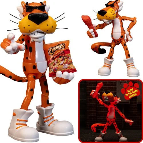 Fritos Brand 1:12 Chester Cheetah (Glow) Jada Toys Action Figure