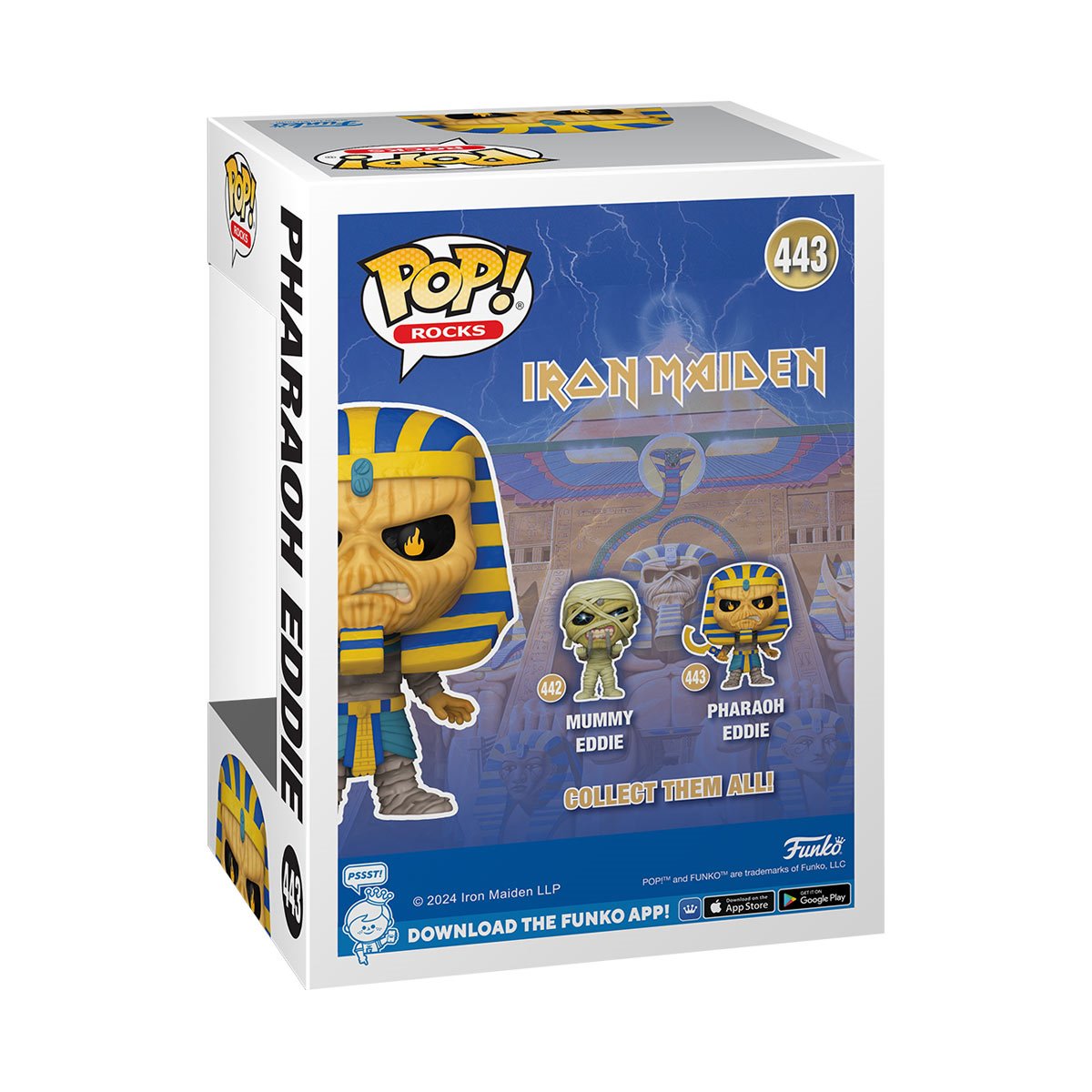Iron Maiden Pharaoh Eddie Funko POPs! #443