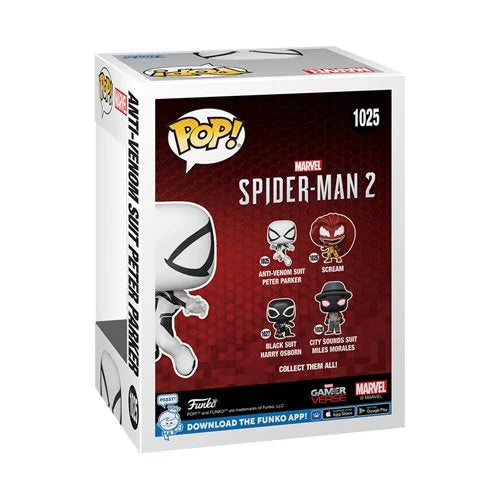 Spider-Man 2 Anti-Venom Suit Peter Parker Funko POP! #1025