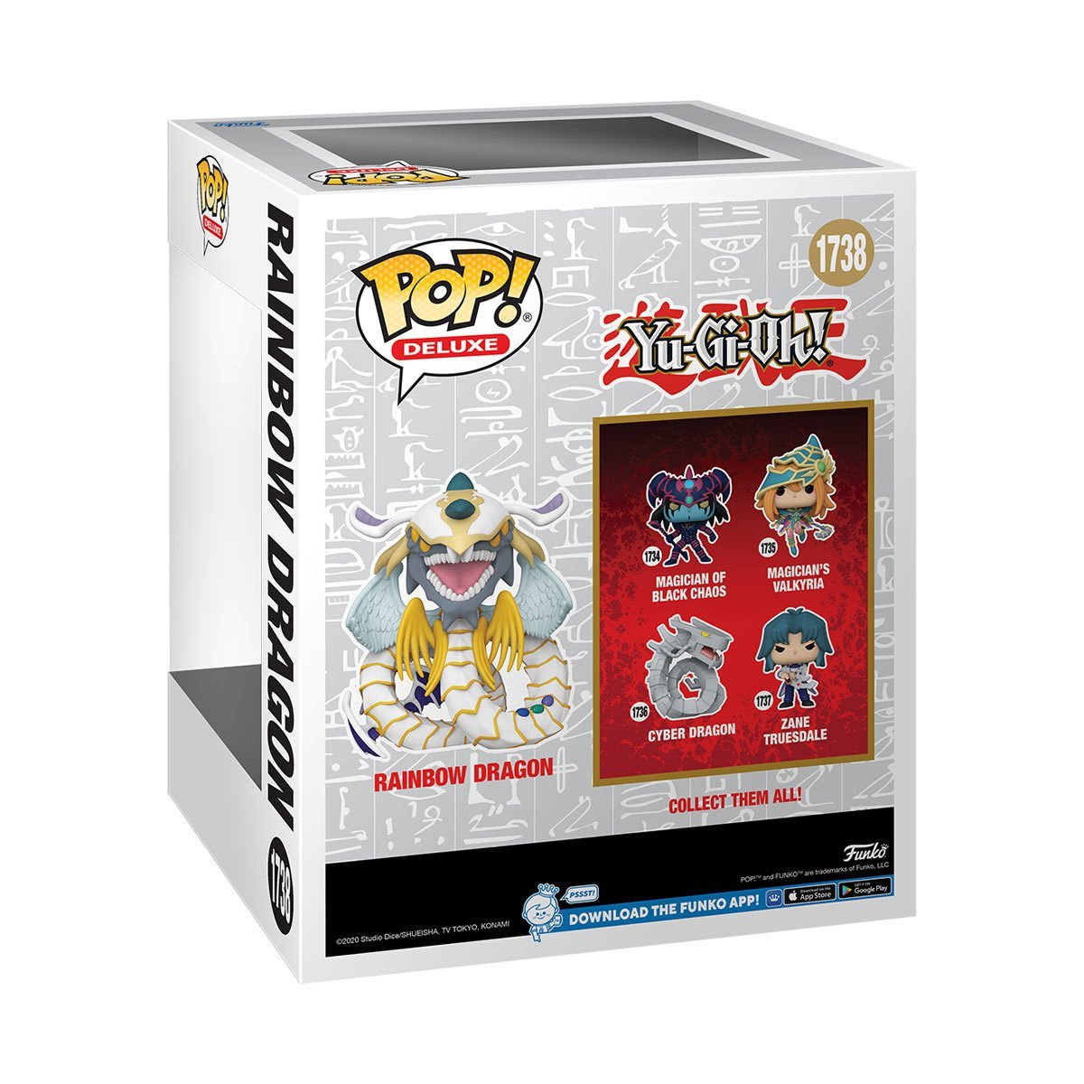 Yu-Gi-Oh Rainbow Dragon Deluxe Funko POP! #1738
