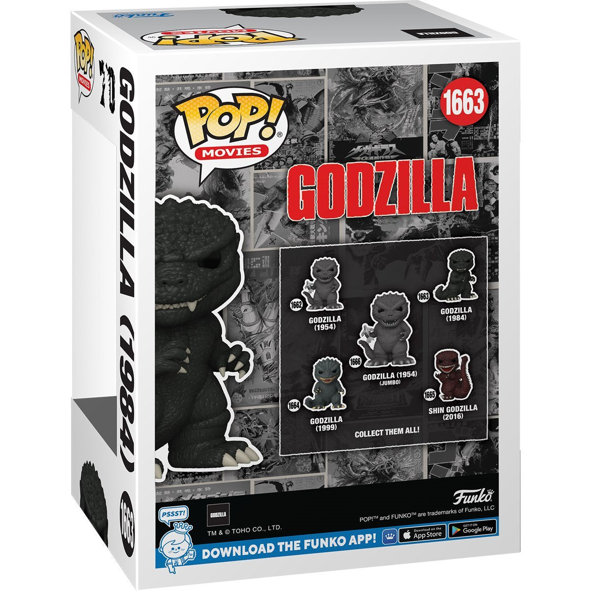 Godzilla (1984) Funko POP! #1663