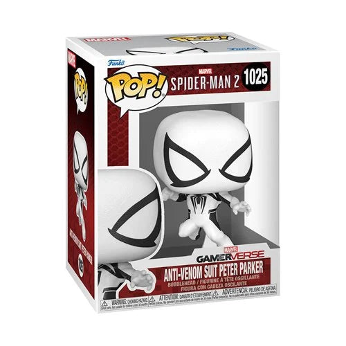 Spider-Man 2 Anti-Venom Suit Peter Parker Funko POP! #1025