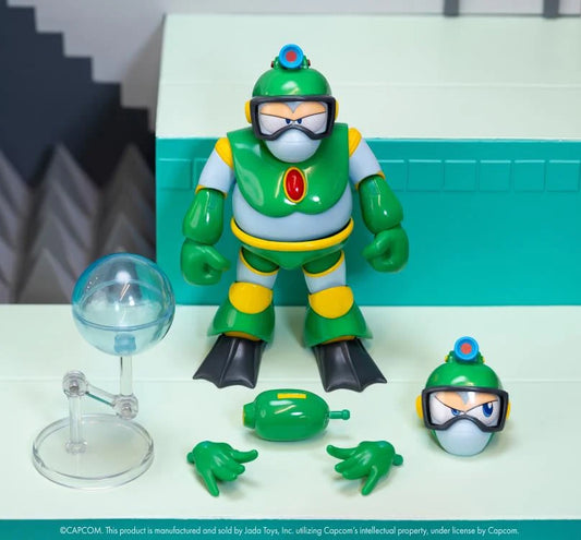 Mega Man Bubble Man 1:12 Scale Deluxe Action Figure
