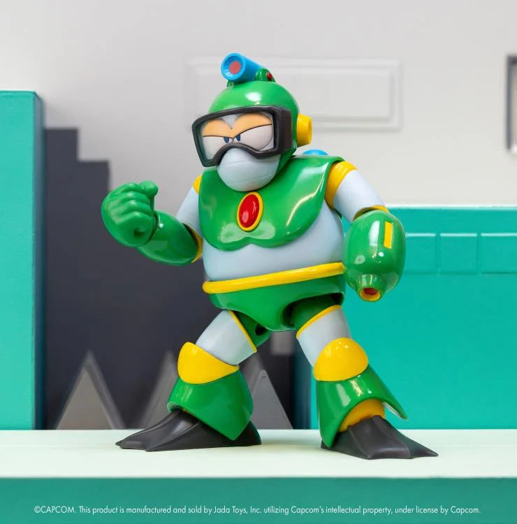 Mega Man Bubble Man 1:12 Scale Deluxe Action Figure