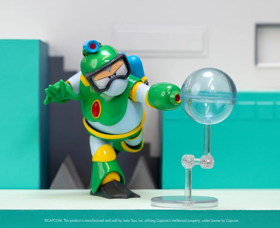 Mega Man Bubble Man 1:12 Scale Deluxe Action Figure