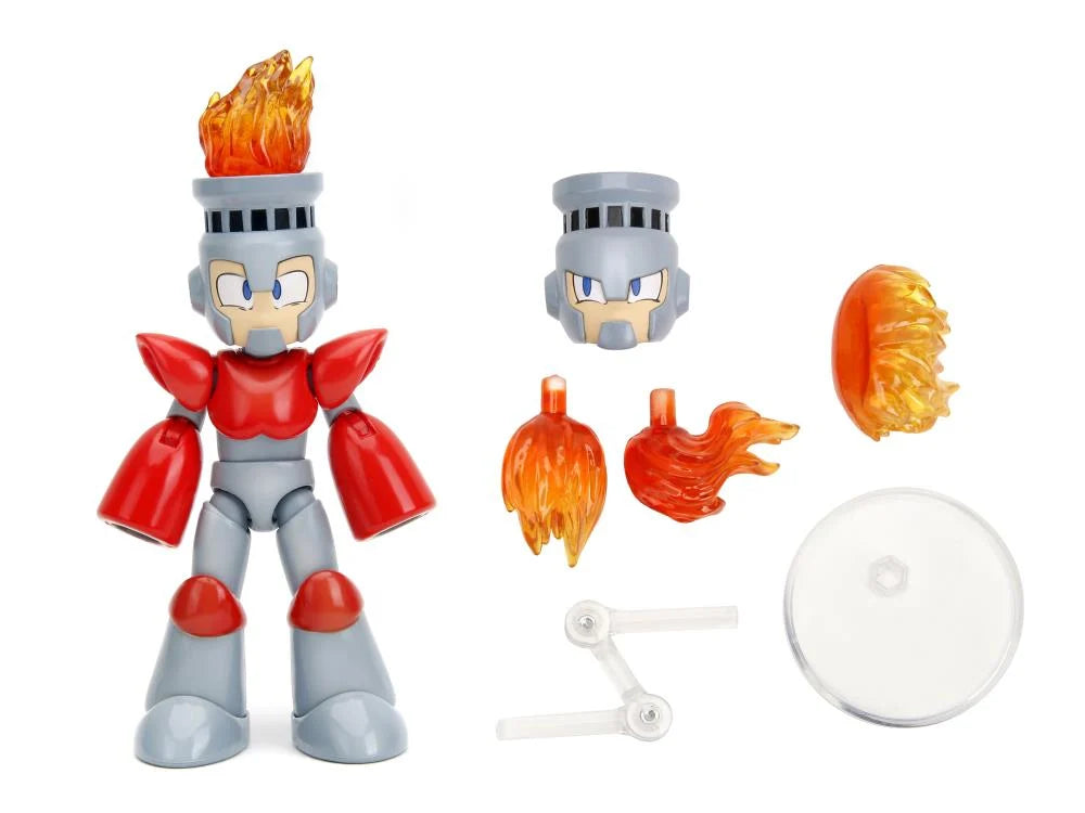 Mega Man Fire Man 1:12 Scale Jada Toys Action Figure