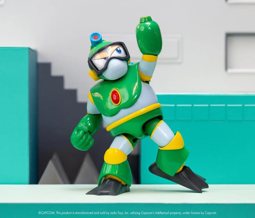 Mega Man Bubble Man 1:12 Scale Deluxe Action Figure