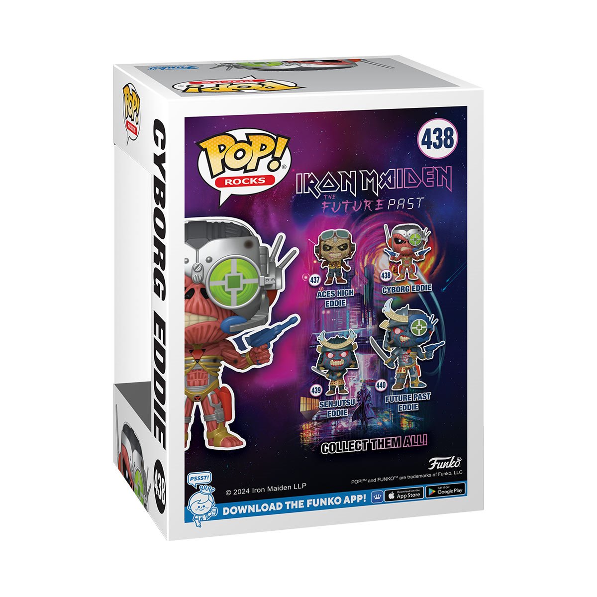 Iron Maiden Cyborg Eddie Funko POP! #438