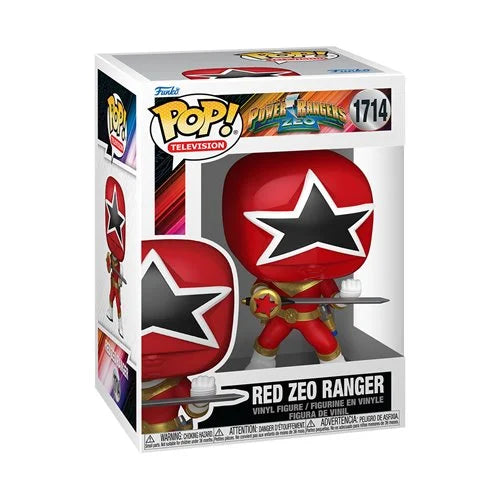 Red Zeo Ranger Funko POP! #1714 PRE-ORDER