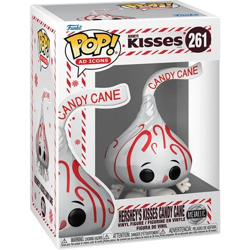 Funko POP! Hershey's Kisses Candy Cane (Metallic) #261 PRE-ORDER